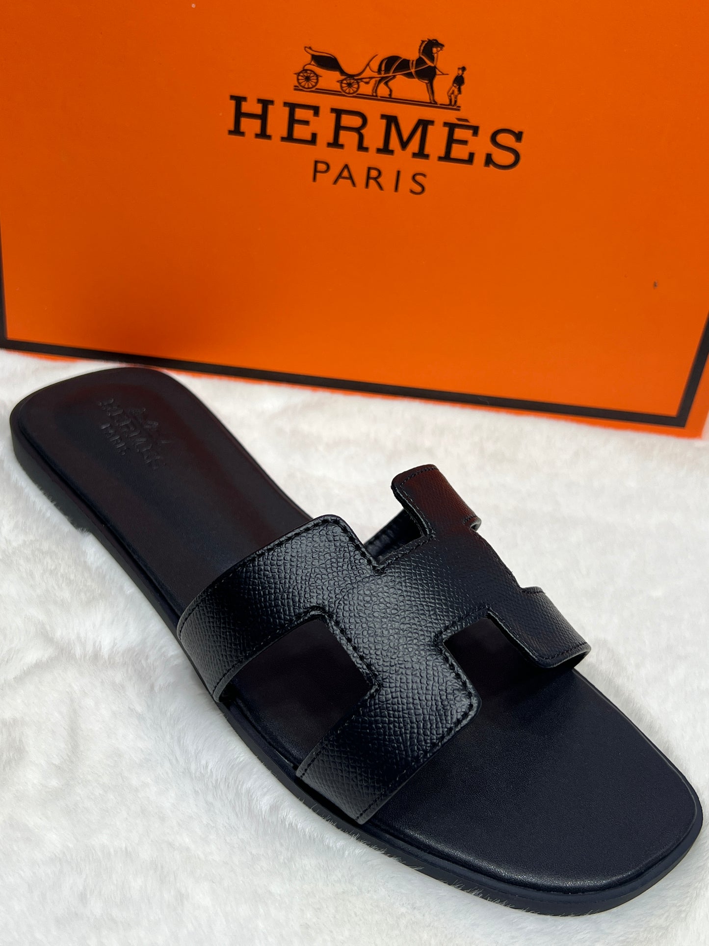 Hermes H-Style Imported Designer Slides for Women – Premium Quality with Box (Designer Inspired)